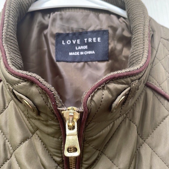 Green zip up jacket - Picture 2 of 4